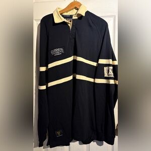 Guinness Black and Tan Polo Shirt